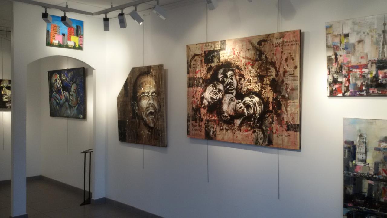 exposition à la galerie horace vernet du 9 au 22 novembre 2015 .